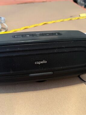 Capello Portable Bluetooth Speaker - Black